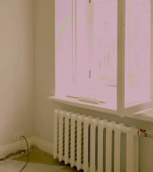 calefacción con ventana abierta